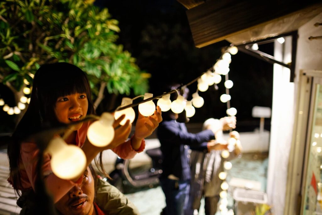marquee event celebration lighting ambiance